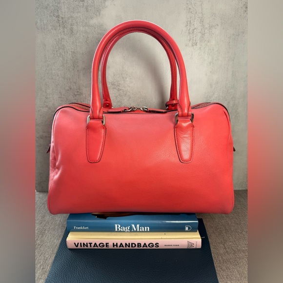 Coach Legacy Haley Satchel – Coral Leather – Restored by “the Cobbler” - Picture 5 of 10